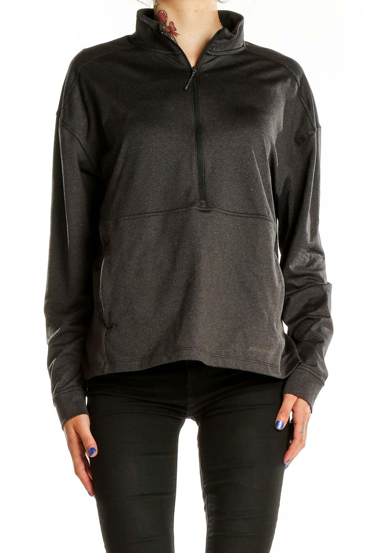 Gray Activewear Jacket