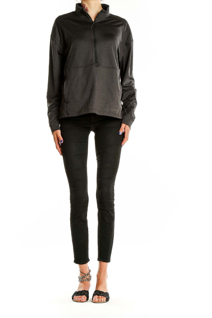 Gray Activewear Jacket