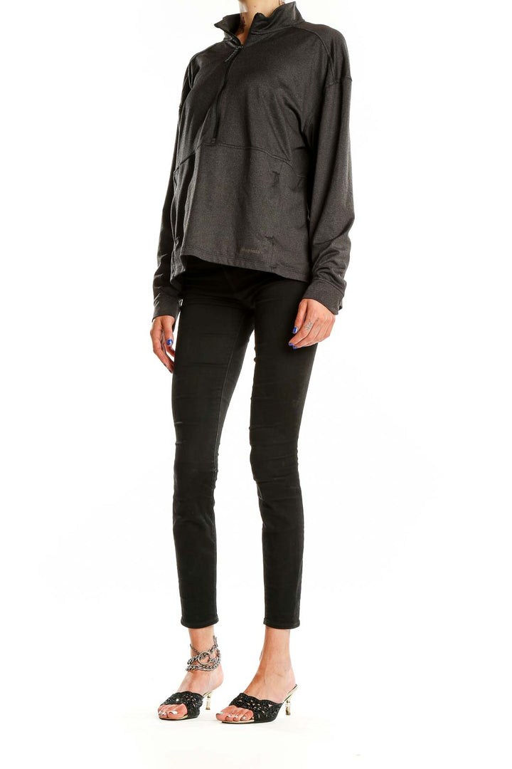 Gray Activewear Jacket