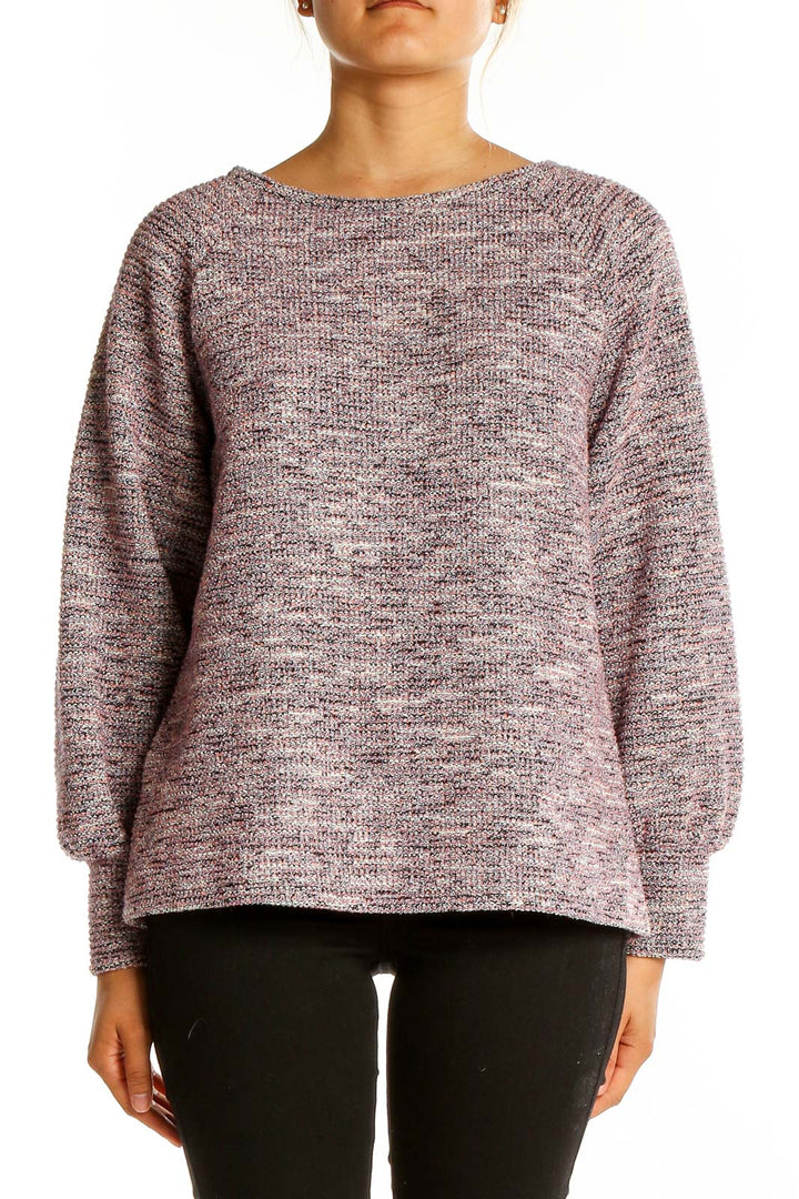 Beige Texture Sweater