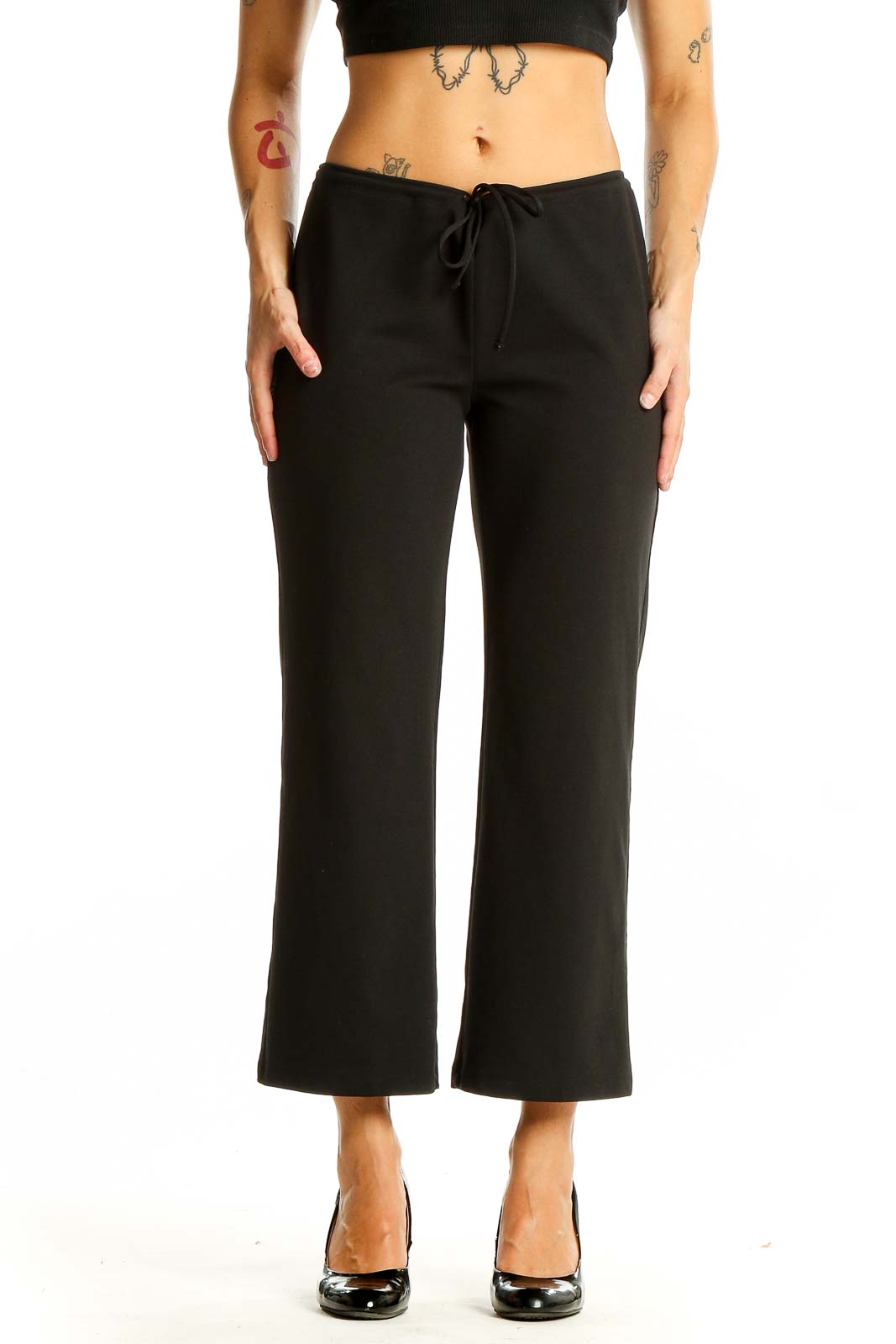 Black Drawstring Pants
