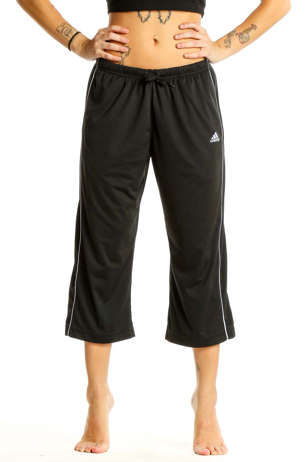 Adidas capri workout pants best sale