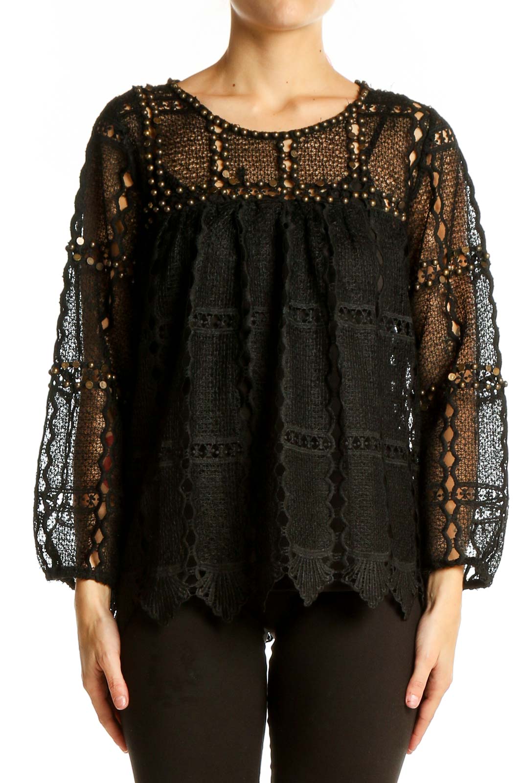 crochet overlay top