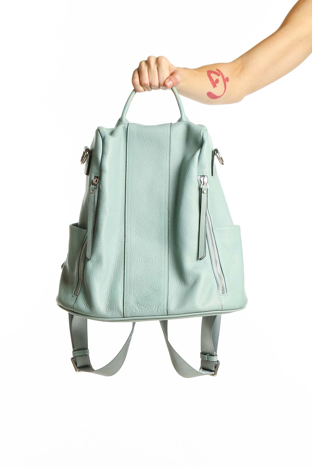 bright green leather backpack Shop S-ZONE Handbags and Bagpacks at SilkRoll. Trade with us!