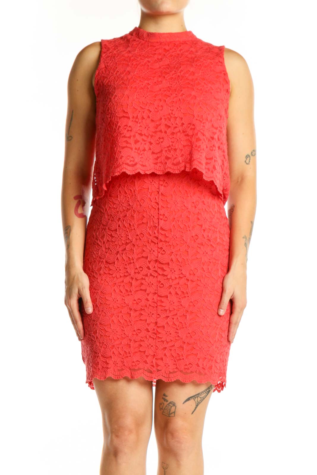 lace overlay cocktail dress Shop LoveMarks Clothing and Dresses at SilkRoll. Trade with us! Ladivine Prom Gown CD337 56 Bust Twist Front Color:2