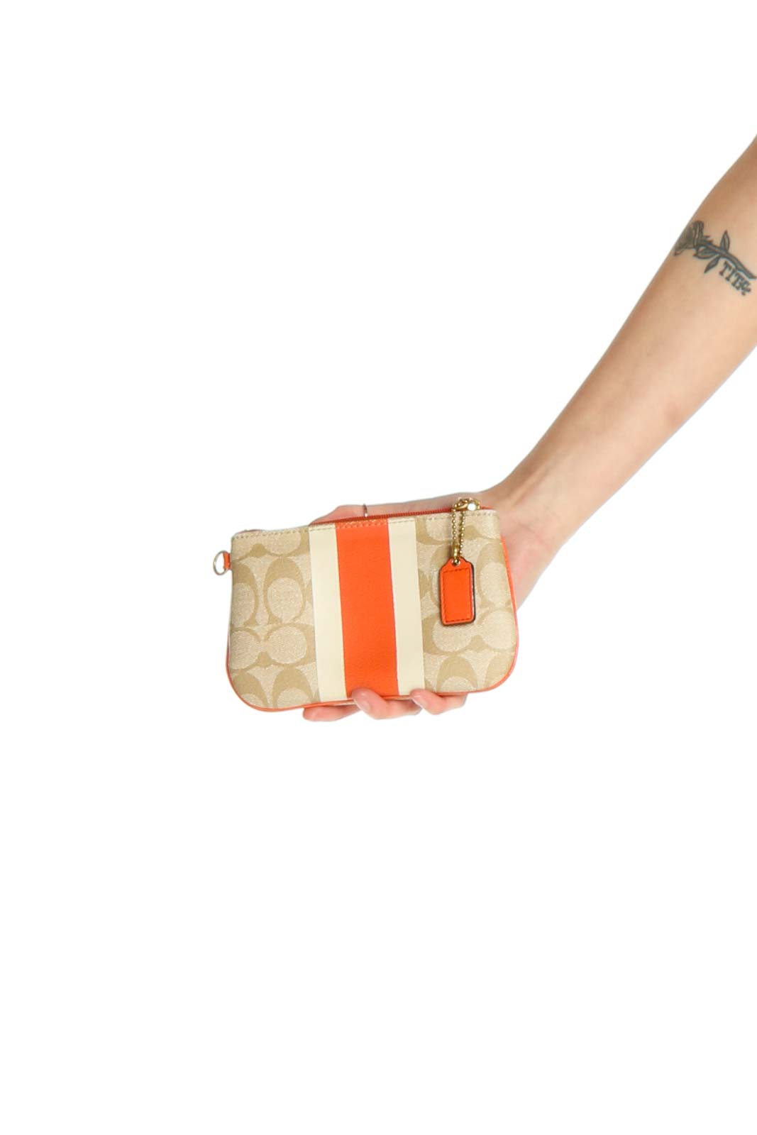 Orange Clutch Bag