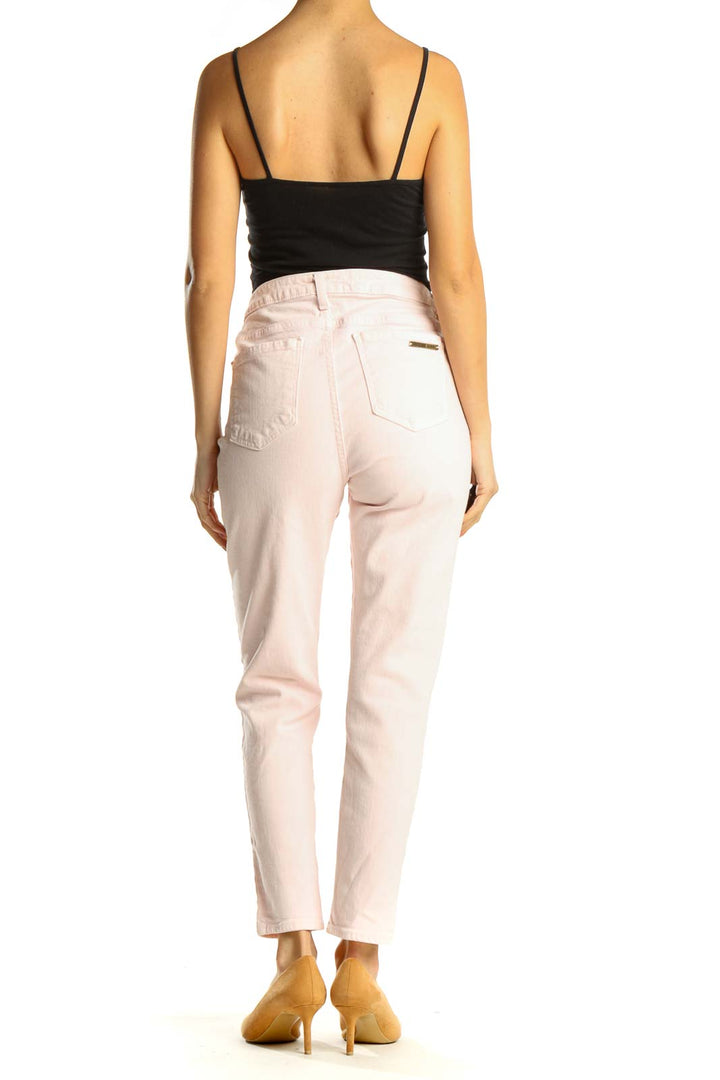 Pink High Waisted Jeans