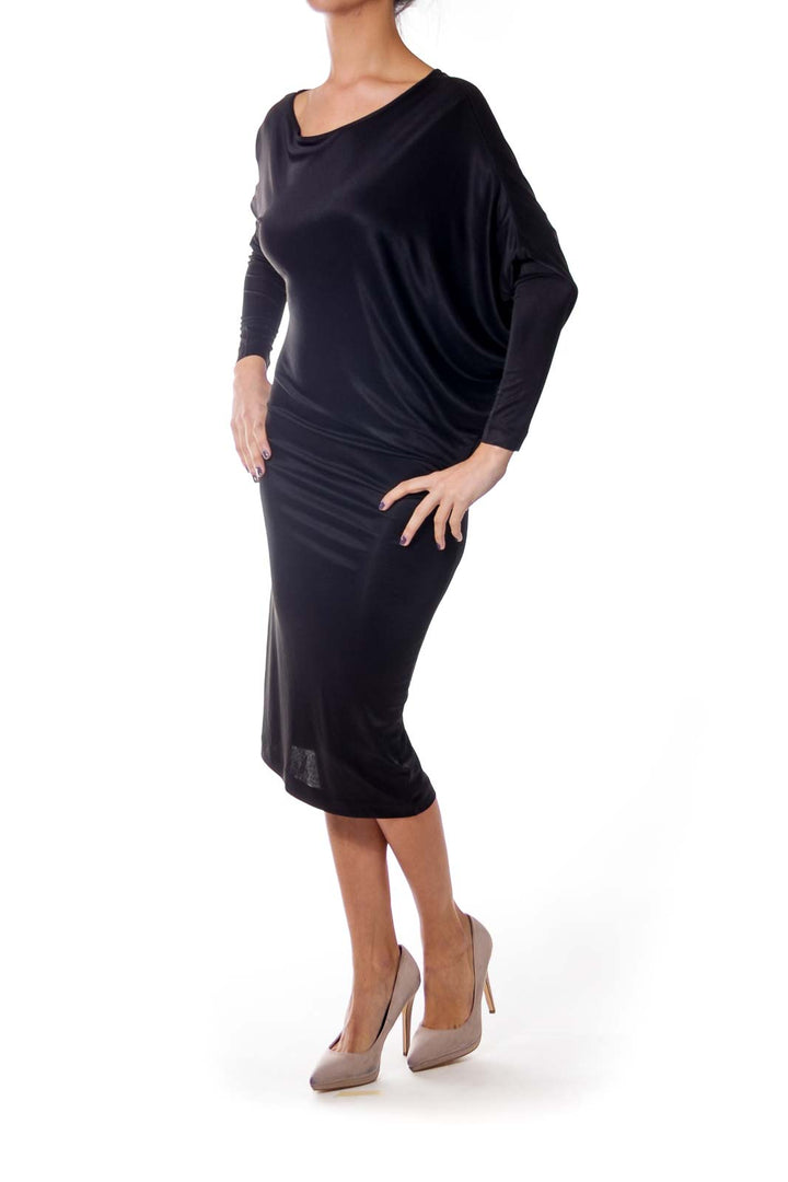 Black Asymmetric Dress