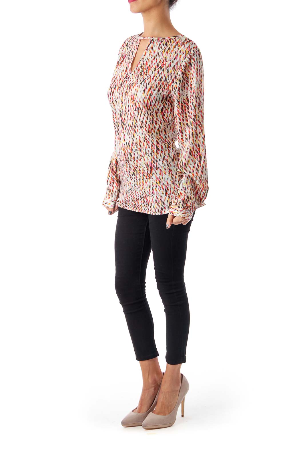 Multicolor Print Blouse