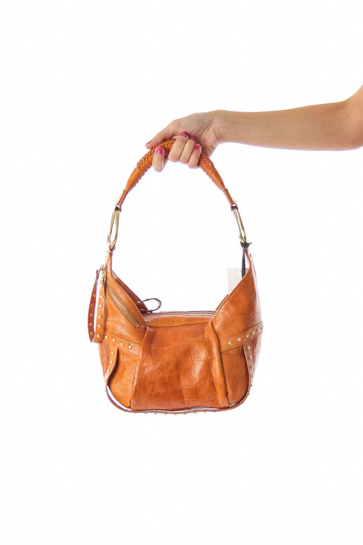 Brown Small Hobo Bag