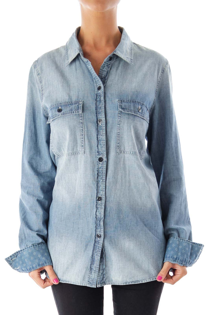 Light Blue Denim Shirt