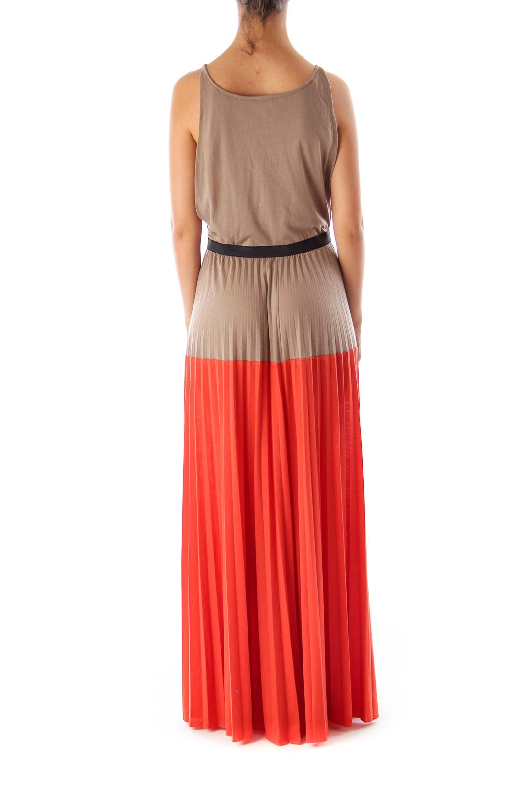 Color Block Maxi Dress