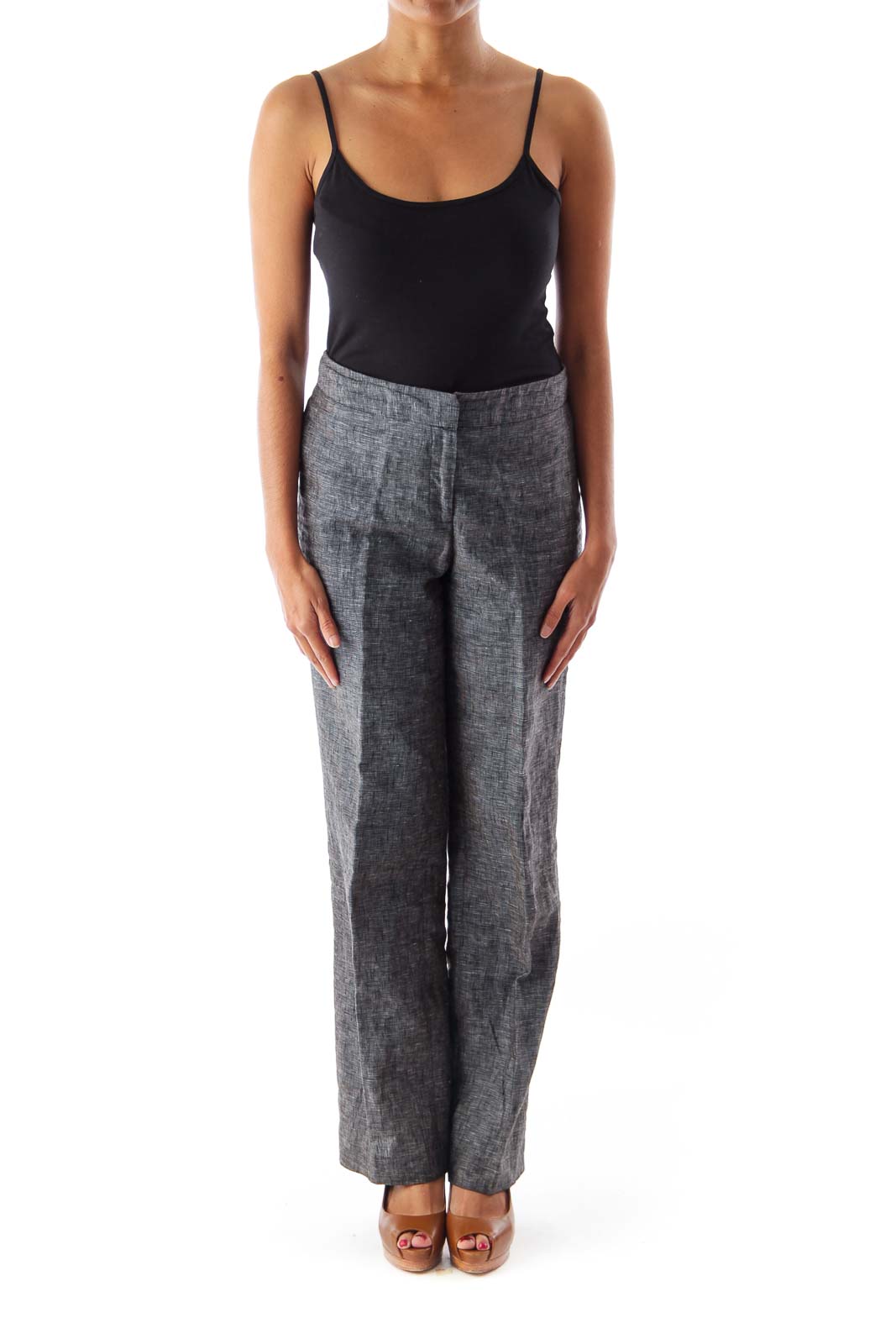 Charcoal Gray Petit Pants