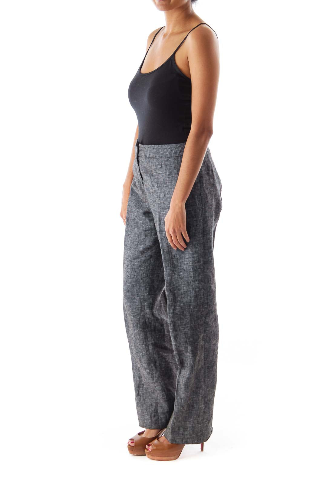 Charcoal Gray Petit Pants