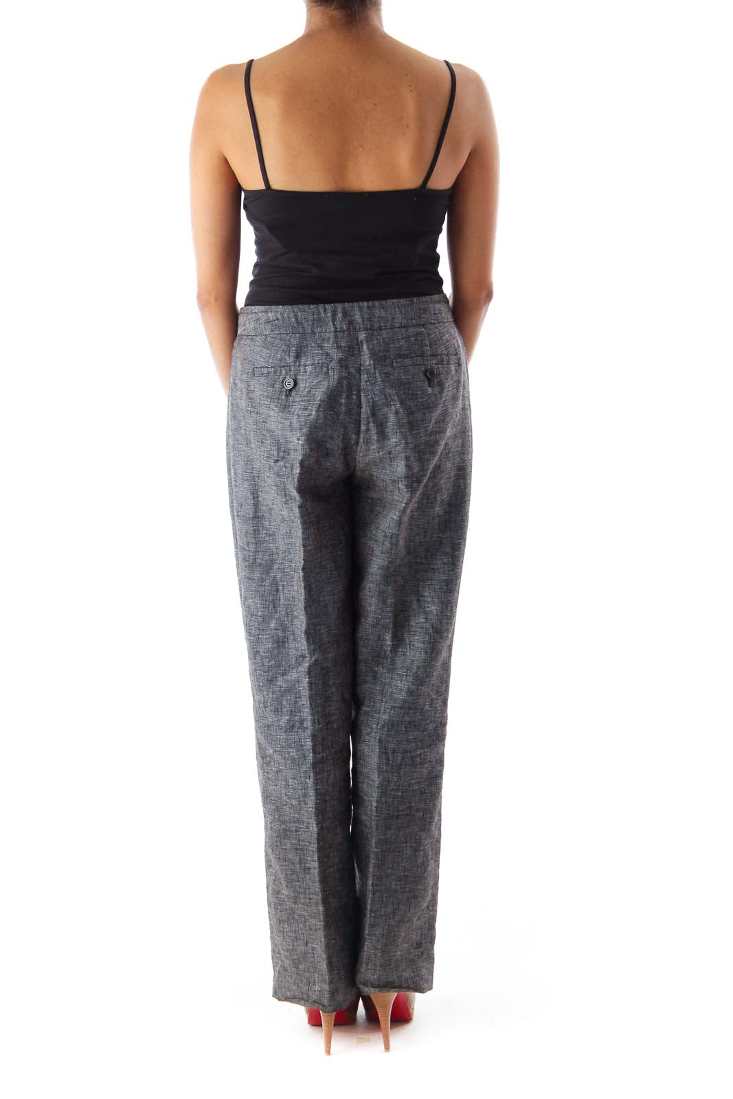 Charcoal Gray Petit Pants