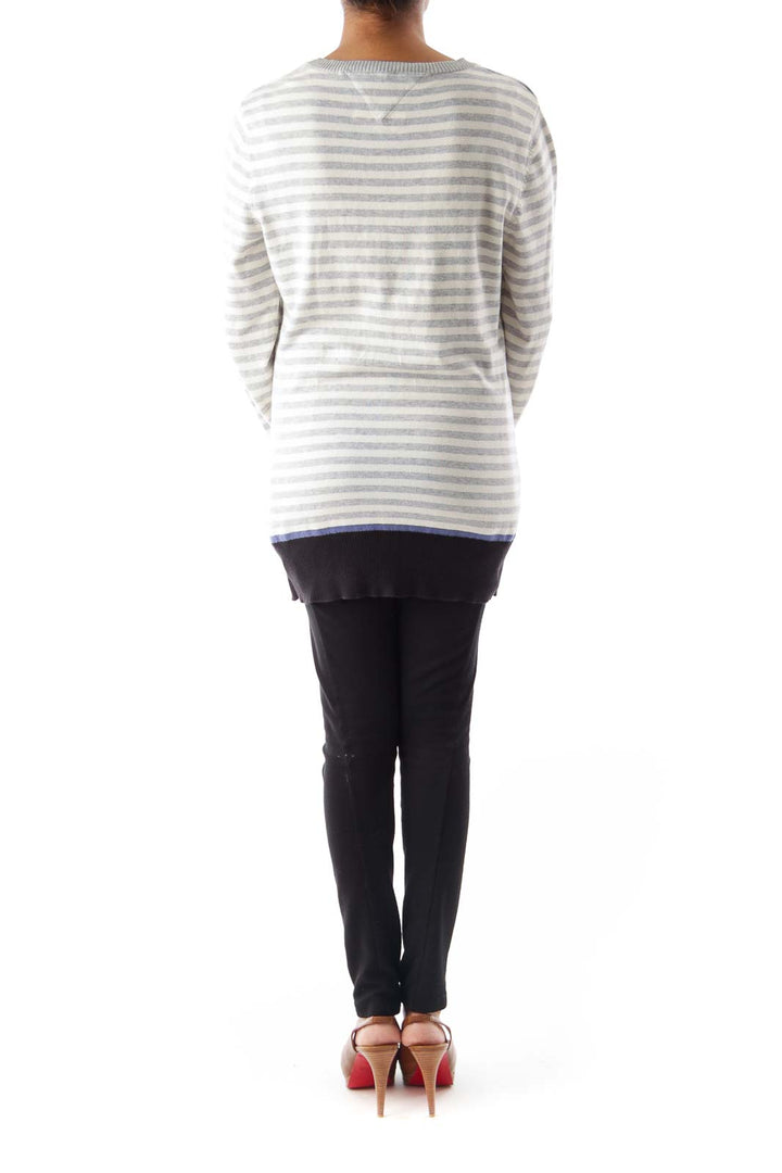 Color Stripes Nautical Sweater