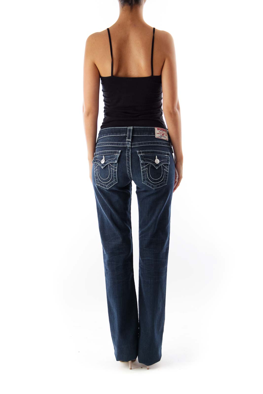 Dark Blue Flare Jean