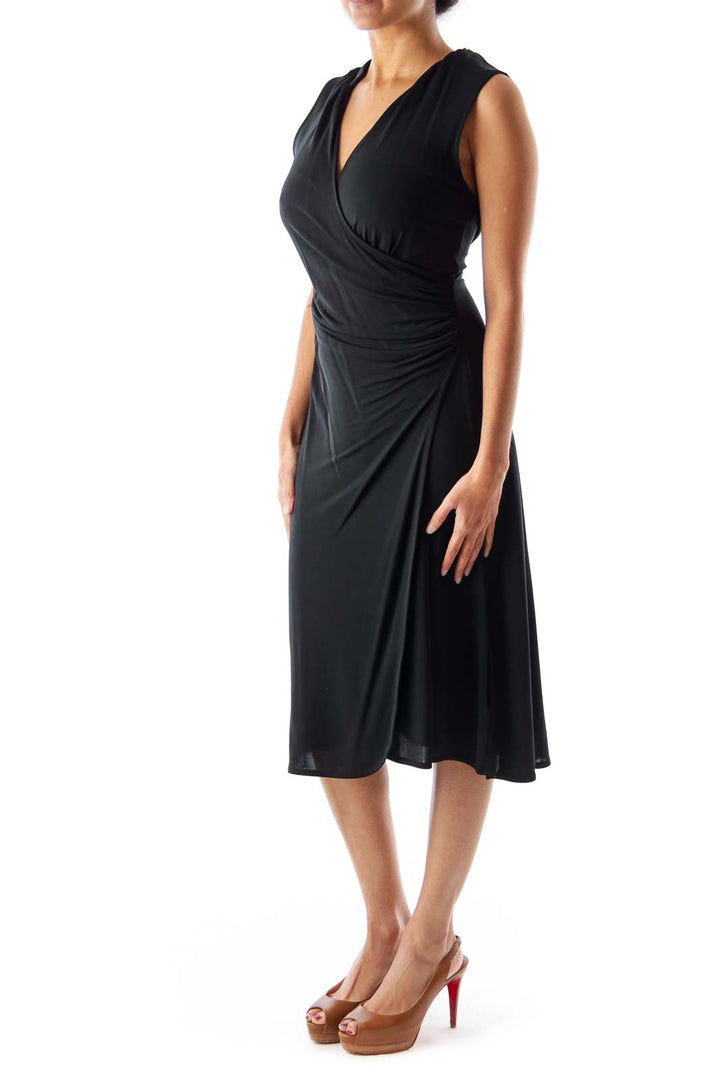 Black Wrap Dress