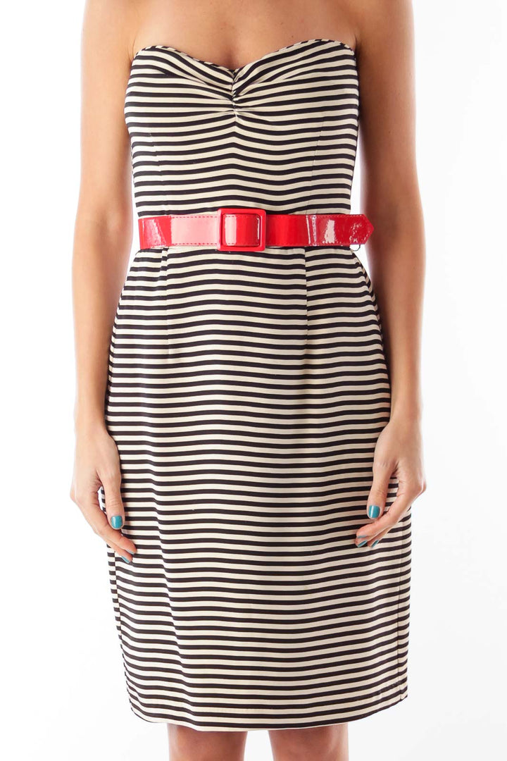 Black & White Stripe Dress