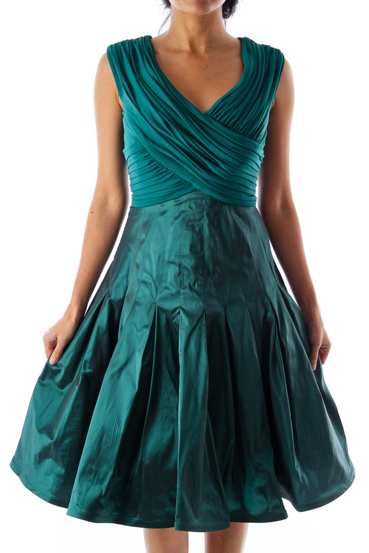 Emerald Green Party Dress