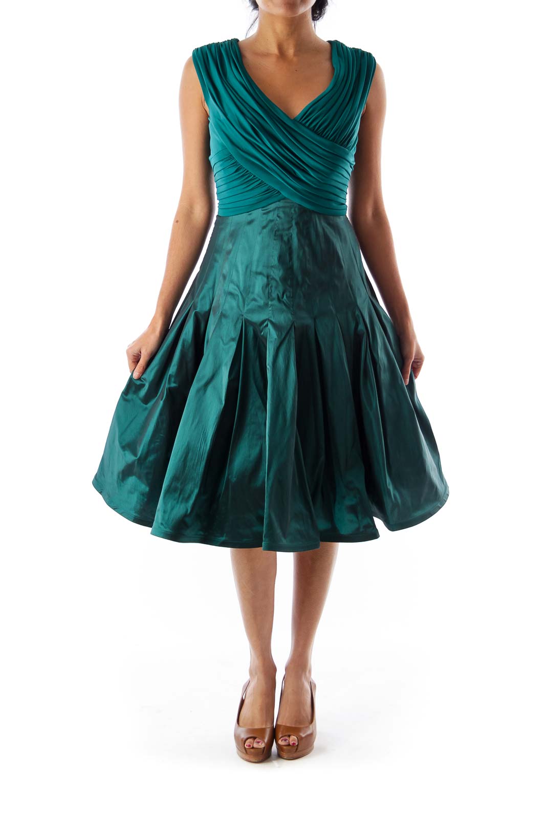 Emerald Green Party Dress