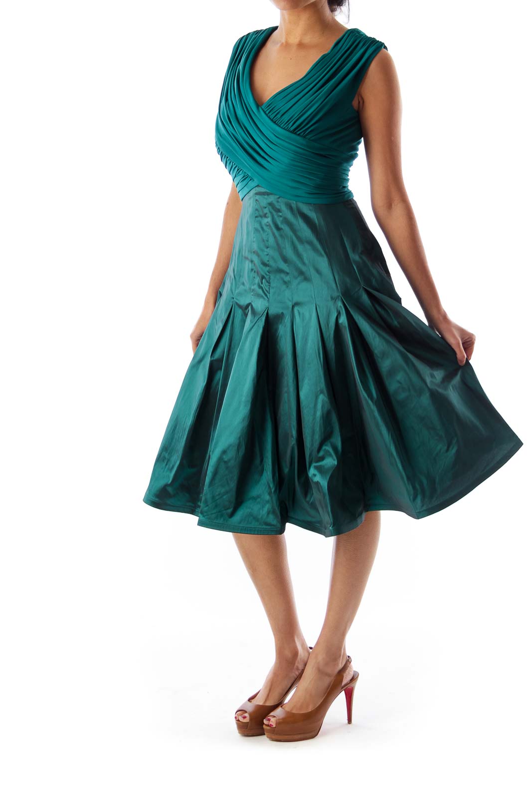 Emerald Green Party Dress