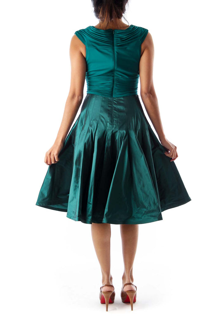 Emerald Green Party Dress