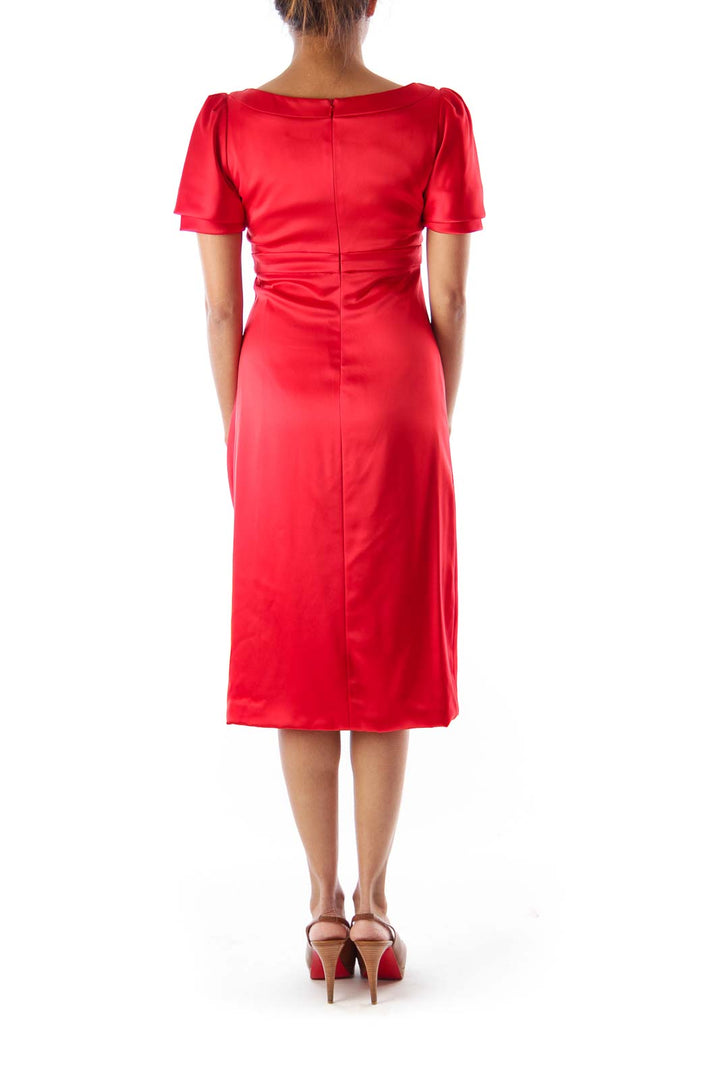 Red Empire Dress