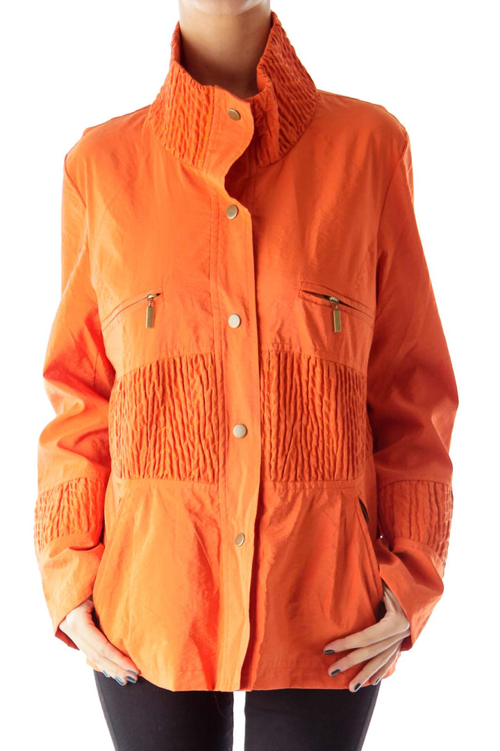 Orange Adjusted Jacket