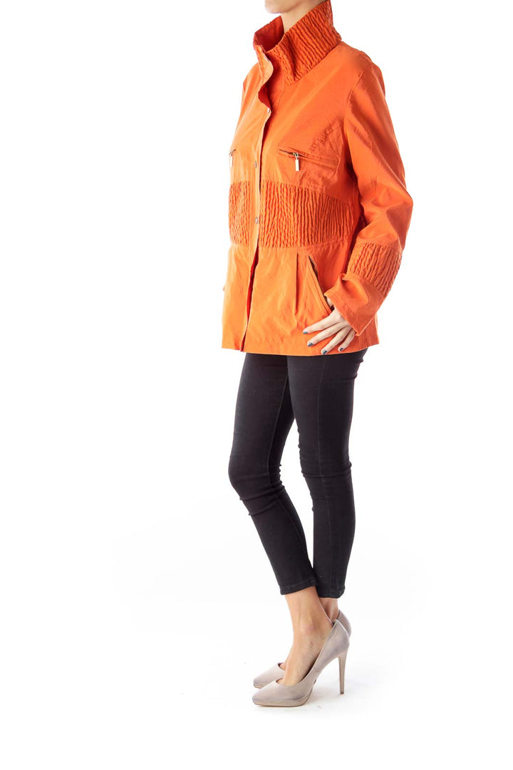 Orange Adjusted Jacket