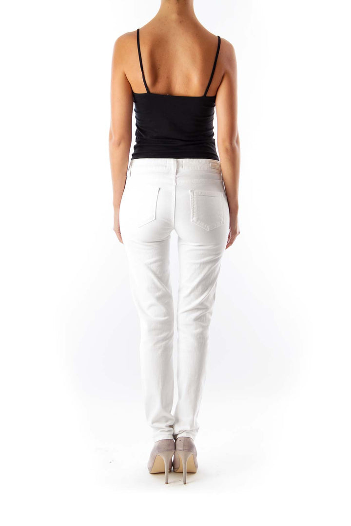 White Skinny Skyline Jeans