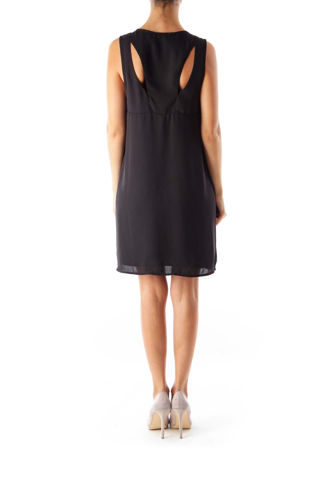 Navy & Black Shift Dress