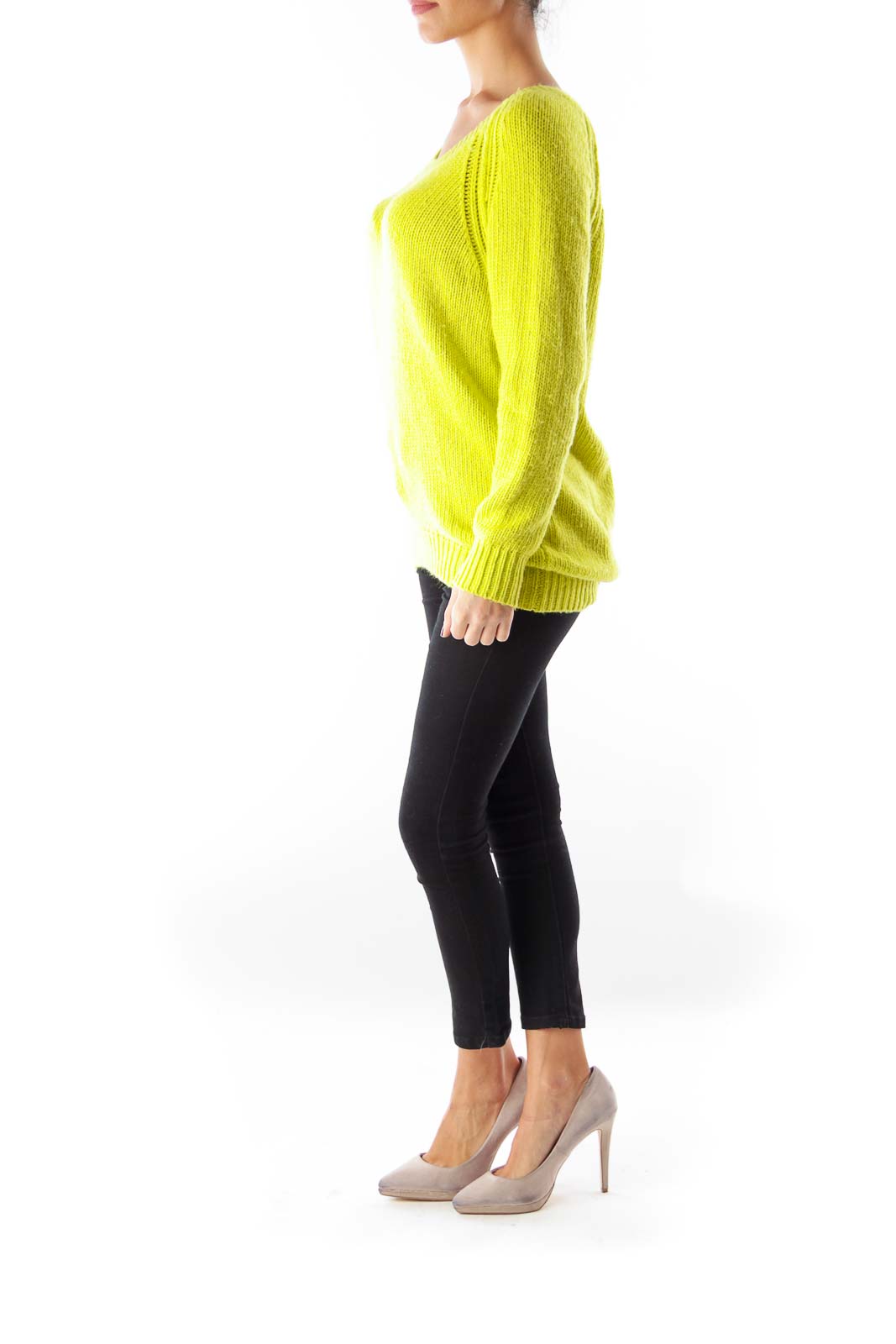 Lemon Green Sweater