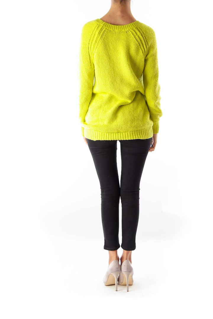 Lemon Green Sweater