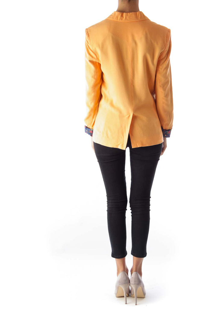 Orange Blazer