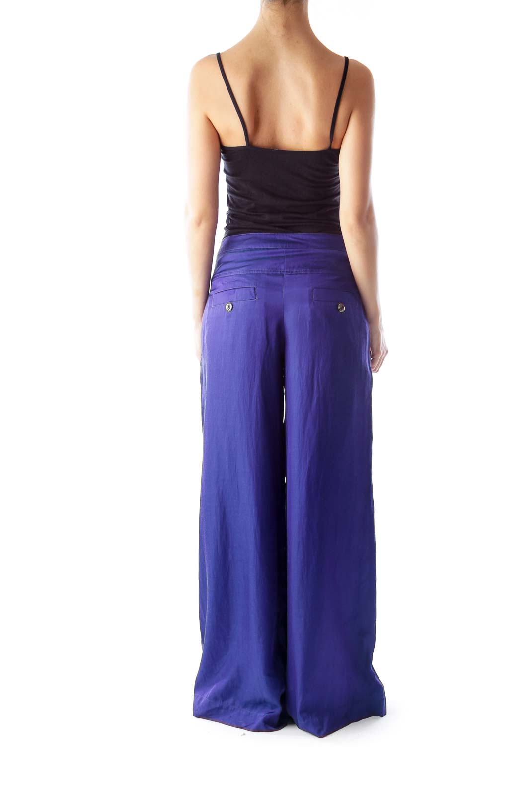 Blue Palazzo Pants