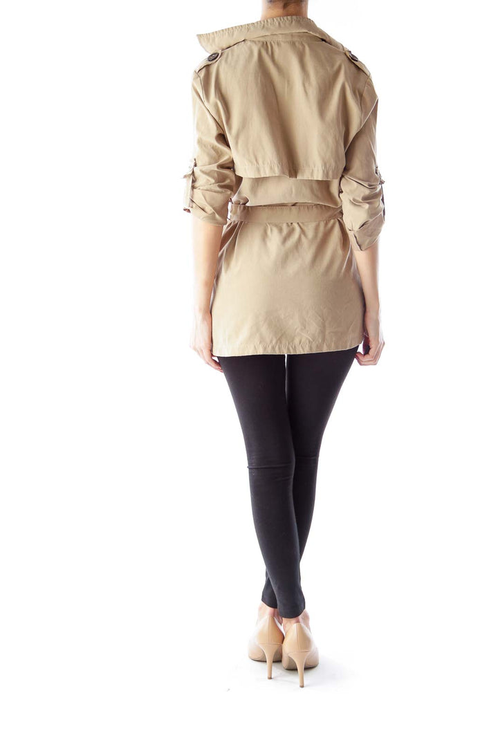 Khaki Double Button Jacket