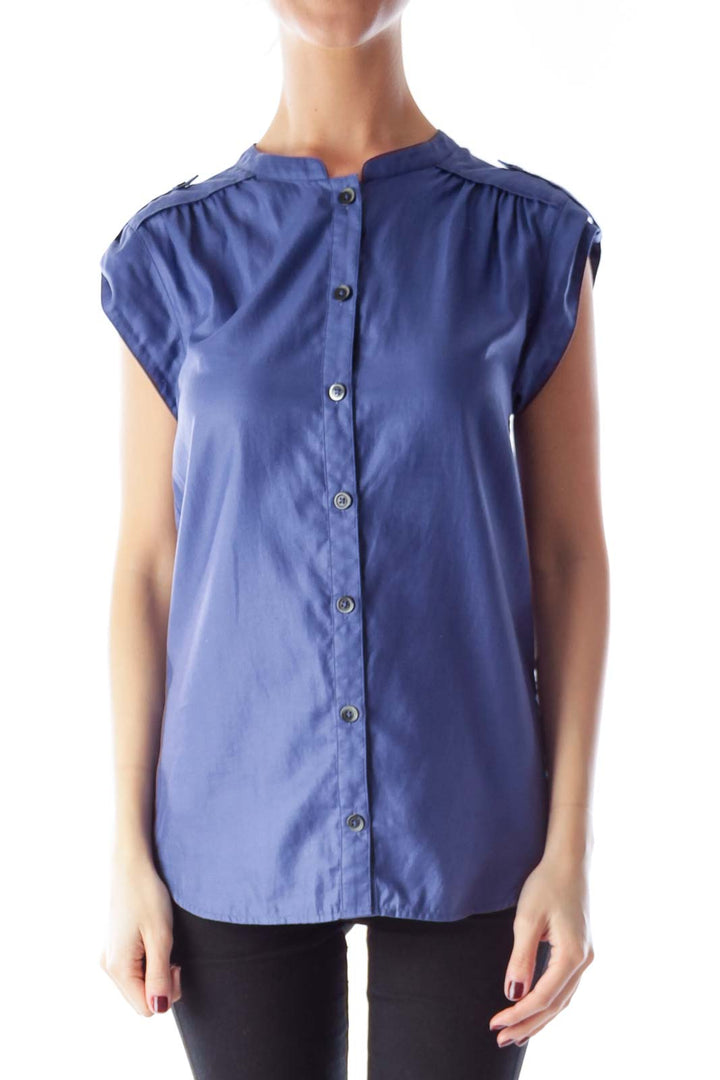 Blue Short Sleeve Shirt