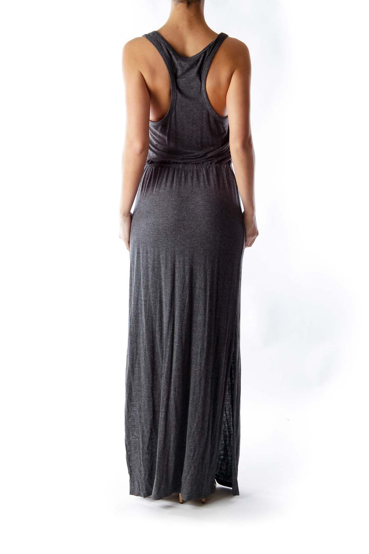 Gray Maxi Dress