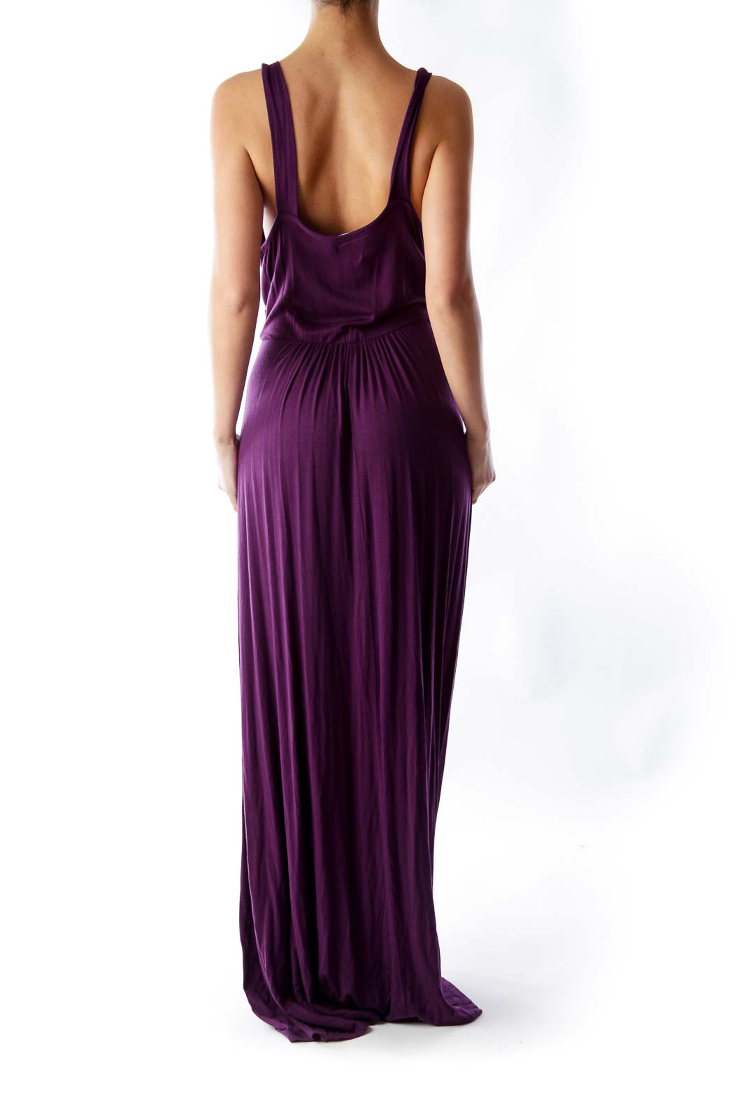 Dark Purple Maxi Dress