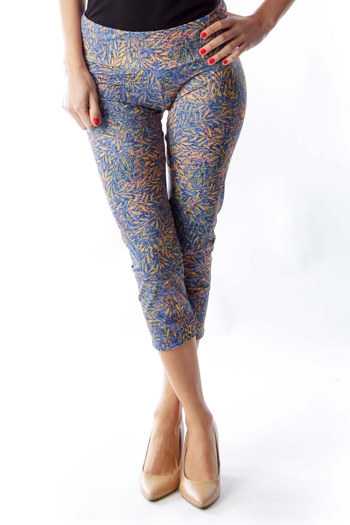 Print Capri Yoga Pants