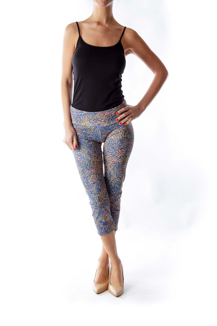 Print Capri Yoga Pants