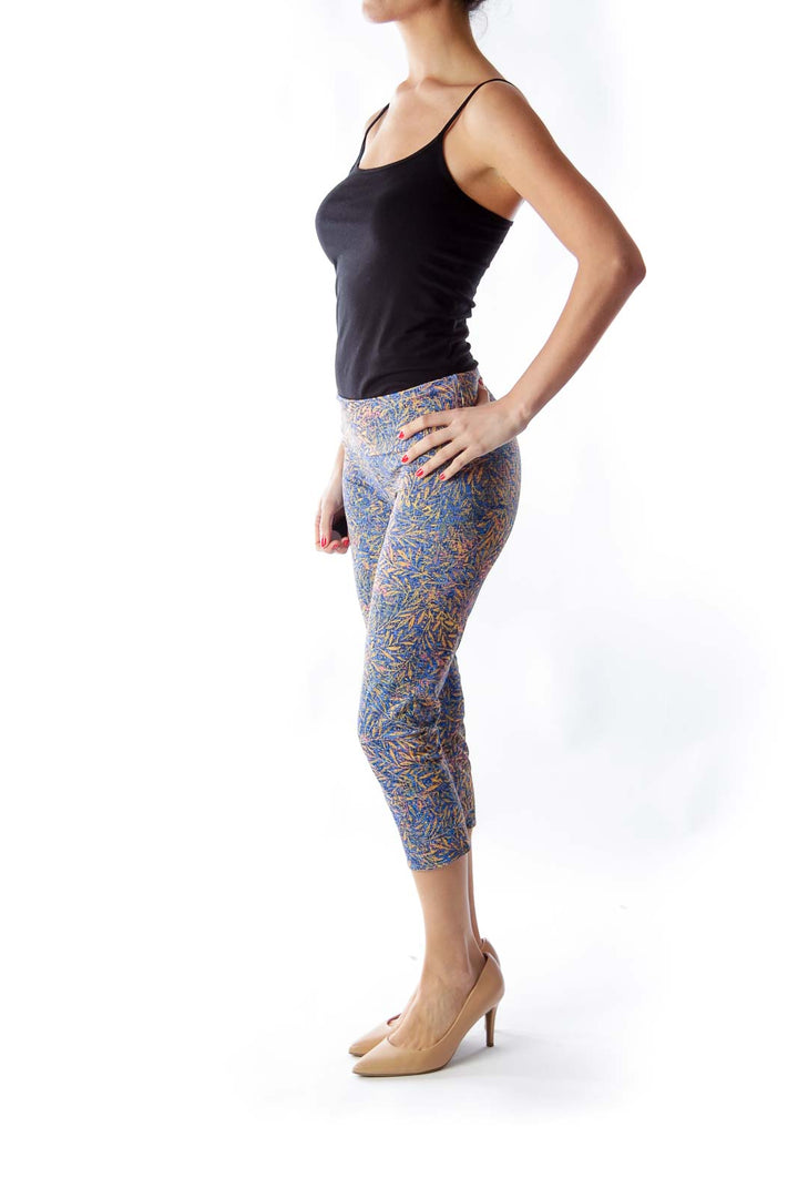 Print Capri Yoga Pants