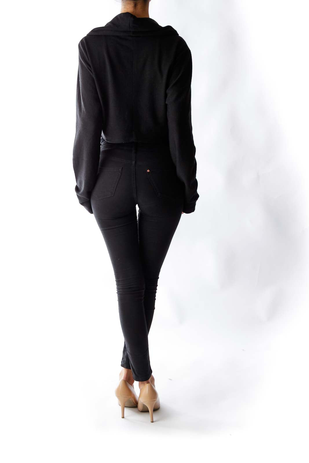 Black Bolero Sweater