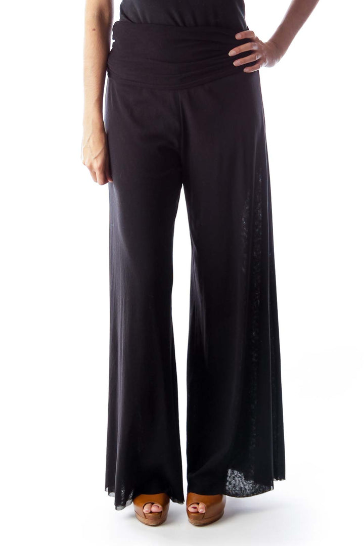 Black Flare Pants