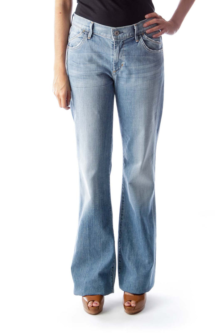 Light Blue Flare Jeans