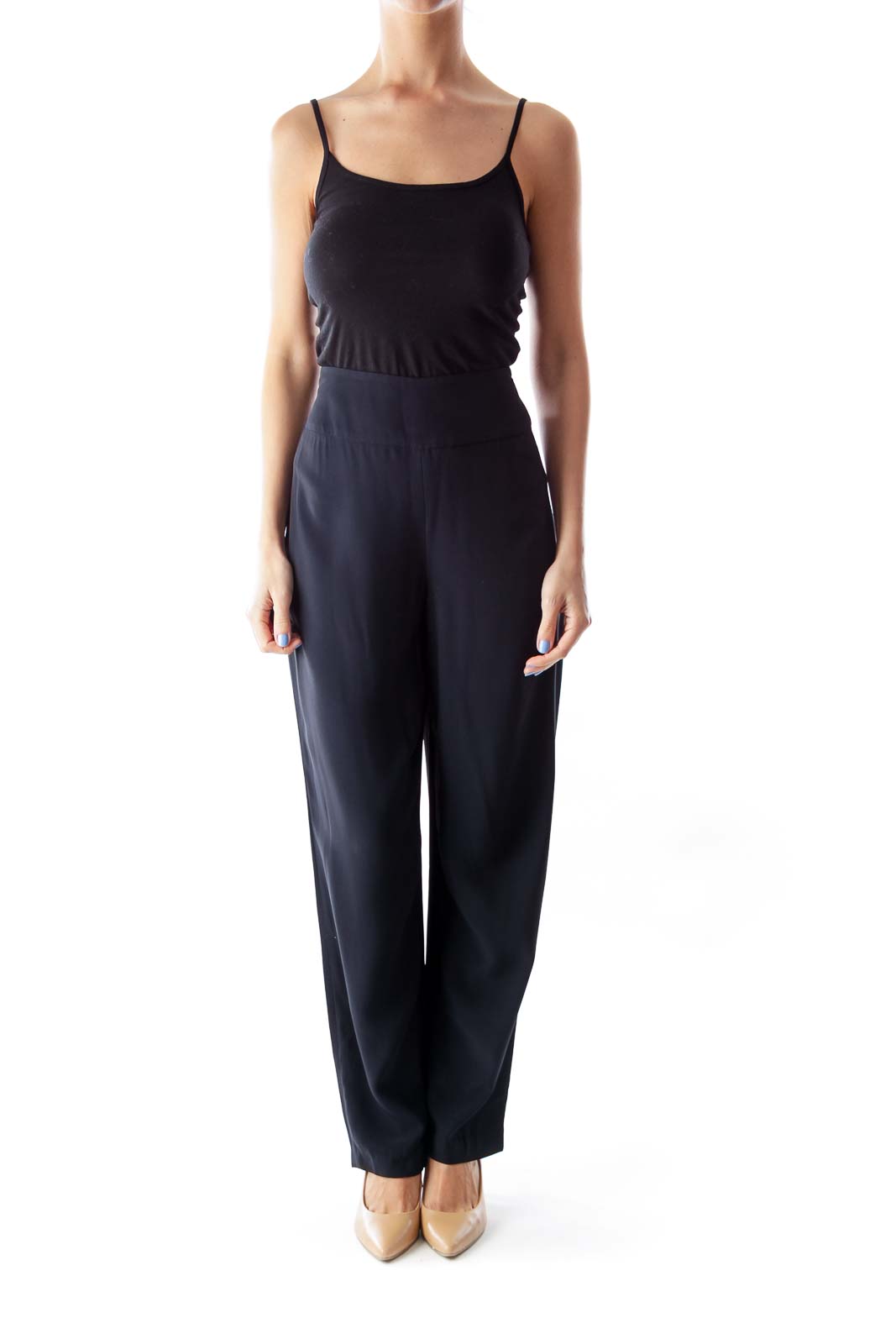 Black High Waist Pants