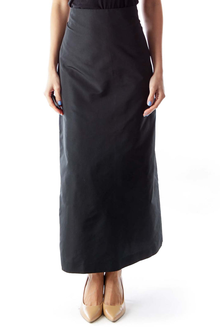 Black Midi Skirt