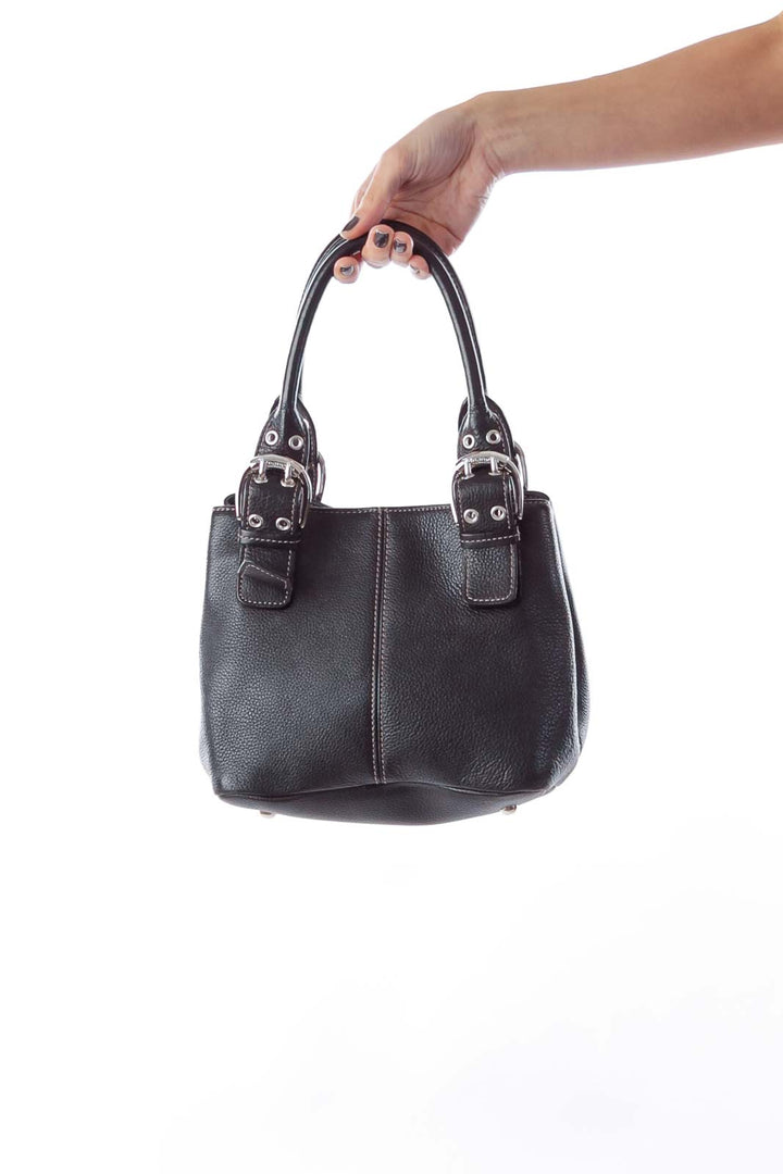 Black Mini Leather Bag