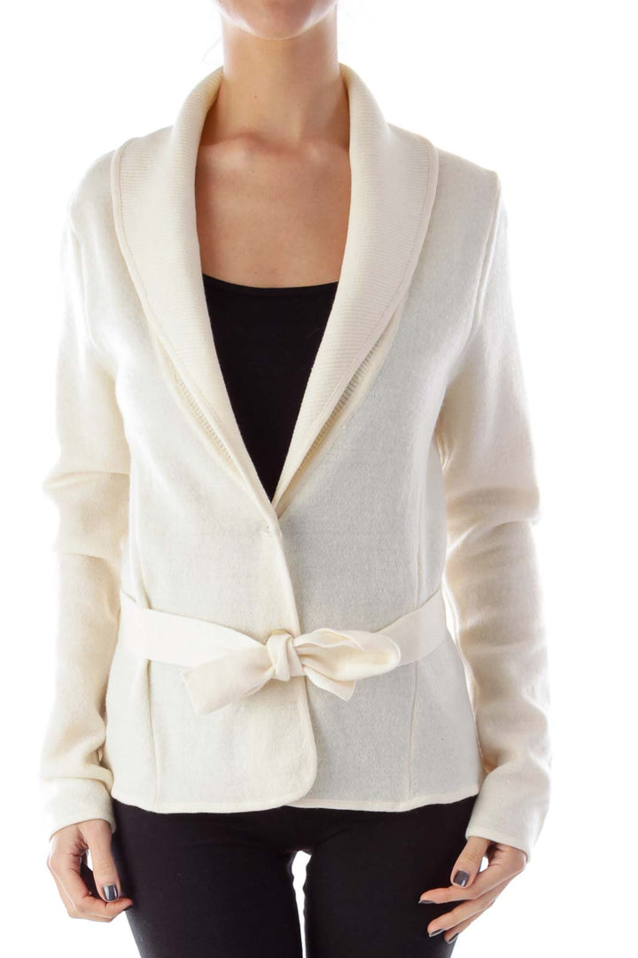 Beige Merino Jacket